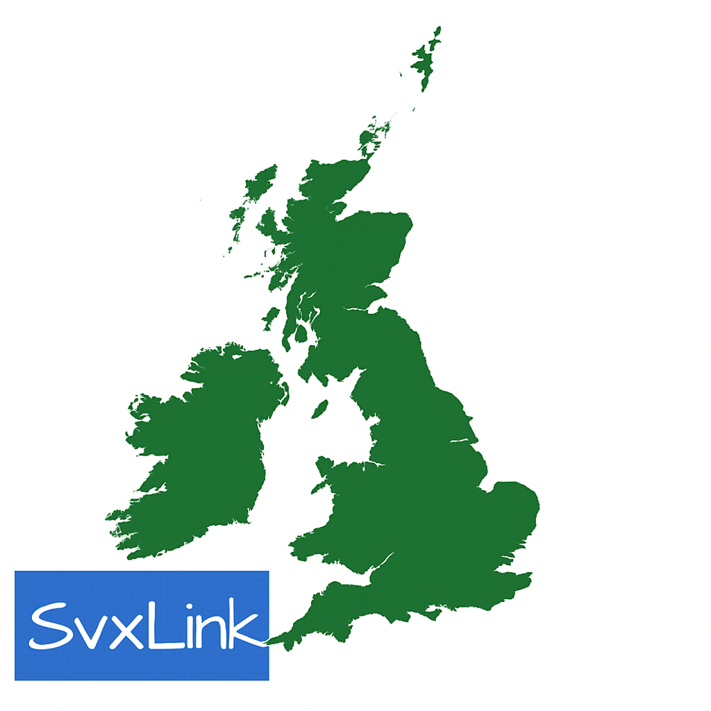 UK SvxLink Map